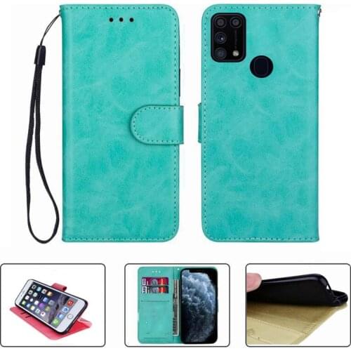 For Samsung Galaxy M31 SM-M315F, SM-M315F/DS, SM-M315F/DSN Wallet Case High Quality Flip Leather Phone Shell Protective Cover