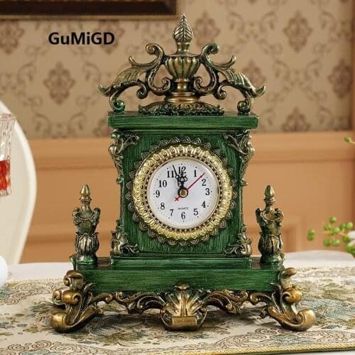 EUROPEAN CLASSICAL RESTORATION CLOCK BEDROOM CREATIVE AMERICAN COUNTRY ANCIENT TAICHUNG LIVING ROOM HALL HALL HALL PENDANT CLOCK