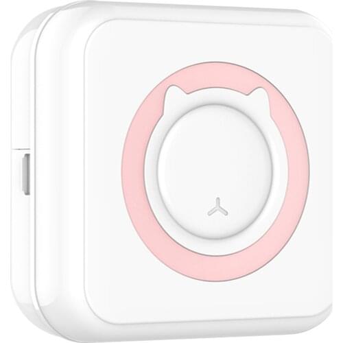 203DPI Mini Pocket Photo Printer Portable Thermal Printing Machine Wireless BT Connection for Picture Lable DIY Handcraft List