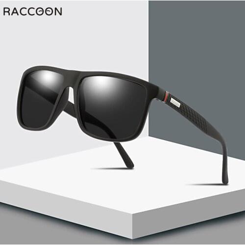 2021 Classic Luxury Sunglasses Men Polarized Fashion Design Square Plastic Sun Glasses Coating Mirror Driving Sunglass Oculos