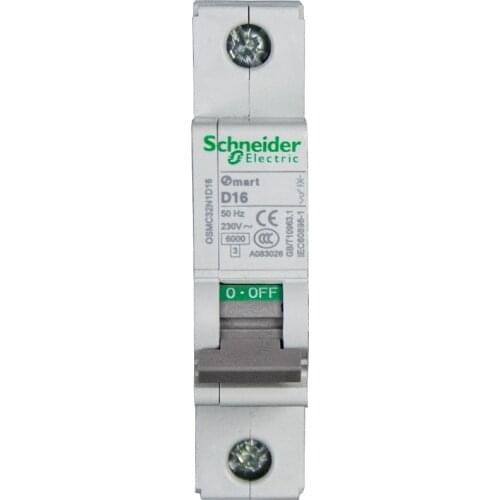 China Export Type C 1P 40A Miniature Circuit Breaker ac quality switch 230V 50HZ 6KA