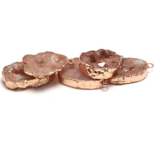 Natural Semi Precious Stone Pendant Irregular Agates For Jewelry Making DIY Necklace Bracelets Package Sale 40-45mm -30-35mm