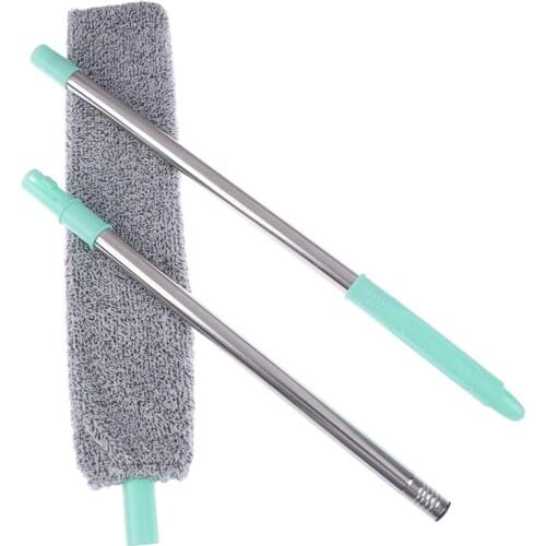 Bedside Dust Brush Long Handle Mop Sweep Artifact Household Bed Clean Gap Bottom Removable Handle Magic Microfibre Duster