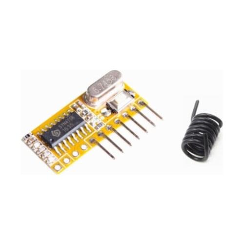 RXC6 433Mhz Superheterodyne Wireless Receiver PT2262 Code Steady for Arduino/AVR