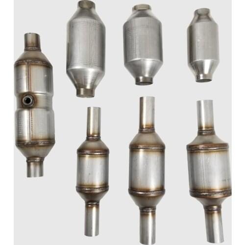 Fast shipping OBD Three way catalytic converter Catalytic package tail gas purifier Euro 4 muffler