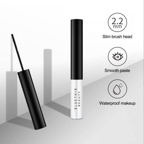1pc 3D Mascara Lengthening Black Lash Eyelash Extension Eye Lashes Brush Beauty Makeup Long-wearing Gold Color Mascara Cosmetics
