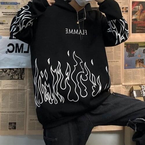 Uefezo Men's Printed Hoodies