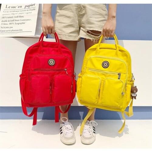 BANGE Women High Capacity Waterproof Backpack School Bags For Teenage Girls Boys School Bag Travel Bag Laptop Backpacks Mochilas