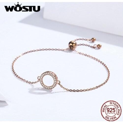 Золотые браслеты WOSTU China At AliExpress