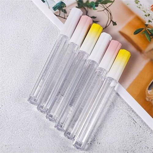 1PCS 2.5ml Gradients Flower Lip Glaze Bottle Empty Lip Gloss Tubes Bottle Lipgloss Conatiners Makeup Cosmetic Packaging Bottles