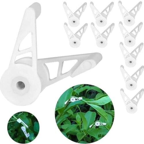 10PCS 360 Degrees Adjustable Plant Branches Bender Bending Growth Trainer Clips Low Stress Control Fixing Clamp Garden Supplies