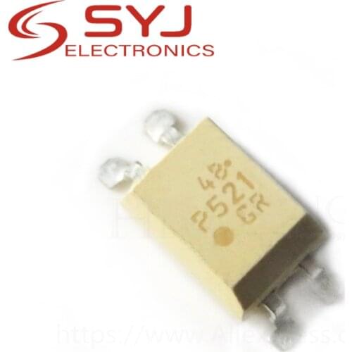 10pcs/lot TLP521-1GB TLP521-1 TLP521 P521 DIP-4 SMD-4 In Stock