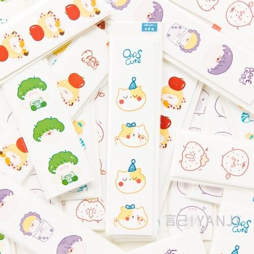 16pakcs/LOT happy Alliance series Creative decoration cute fresh DIY sticker paper sticker