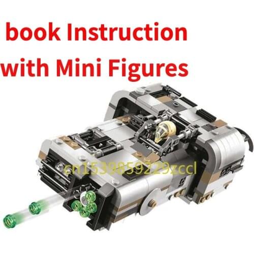 426pcs Moloch Landspeeder with Figures Compatible Star movie Wars 75210 Building Blocks Kids Toys For Children Gift