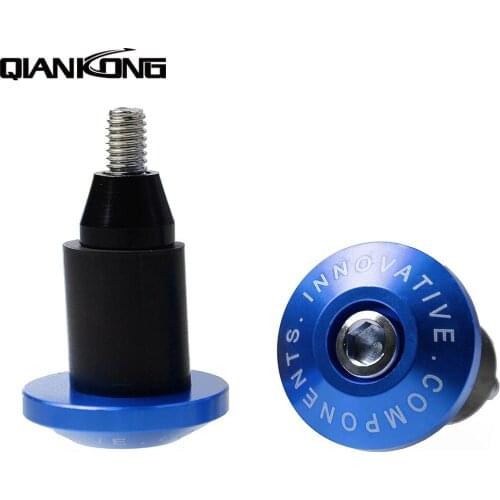 7/8" 22mm CNC Motorcycle Hand Bar Ends Handlebar Grips Ends For Suzuki GSXR 600 750 1000 1300 Sv650 B-king TL1000 DL650 DL1000