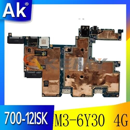 Akemy For Lenovo MIIX 700-12ISK MIIX700 MIIX-700-12ISK CMX40 NM-A641 Tablet Motherboard CPU M3 6Y30 4G 100% Test OK
