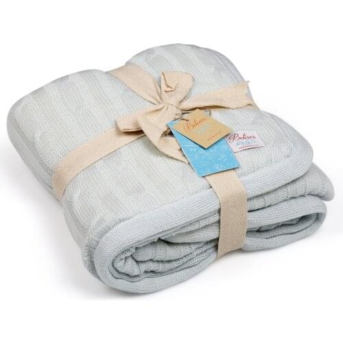 Betires Home Knitted Baby Blanket