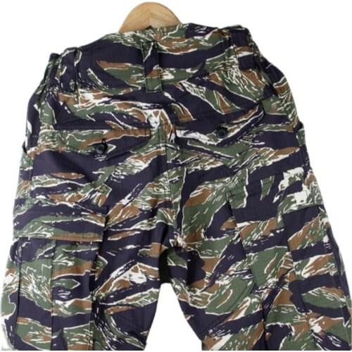 SMTP M8 2649-BTC/ DF Combat Pants Outdoor Casual Military Army Camouflage Pants Blue Tigerstripe