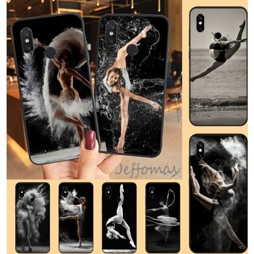 Rhythmic Gymnastics balance beam Phone Case For Xiaomi Redmi note 7 8 9 t max3 s 10 pro lite coque shell cover funda