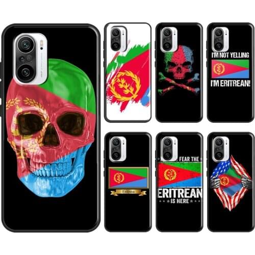 Eritrea National Flag For POCO F3 M3 X3 Pro Phone Case For Xiaomi Mi 11 A1 A2 A3 10T 9T Mi Note 10 Lite Coque