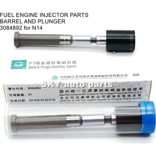 Diesel Spare Parts Barrel and Plunger 3084892 for N14