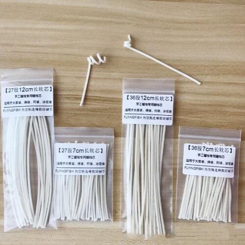 Pure Cotton Core Candle Wicks Diy Candle Making Pre-waxed With Oil Wicks For Party Supplies Wholesale