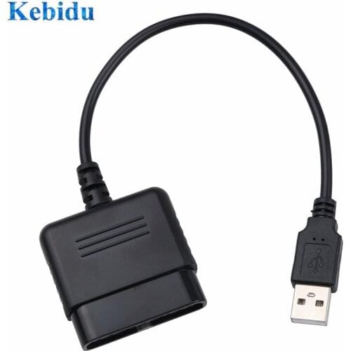 Kebidu USB GamePad Games Controller Converter Without Driver for Sony PS1 PS2 Adapter Cable Newest for PS3 PS2 Wholesale