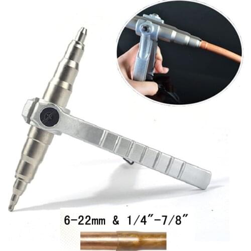 New 1Pcs 6-22mm Manual Tube Expanders Copper Hand Swaging Tools Air Conditioner Copper Pipe Tool Refrigeration Tools Swage tools