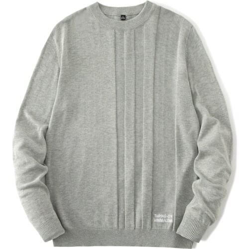 Men Sweater Autumn Fashion Solid Color Bottoming 2021 Brand Sweater Male Pullover Winter Slim Warm Casual Knitted Sweater Men