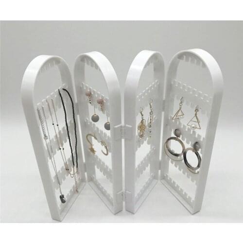Jewelry Organizer Earrings Display Stand Holder Organizer Hanging Rack Storage