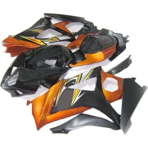 Plastic Fairings for SUZUKI GSXR1000 2007 2008 Brown Black Fairing kit GSXR 1000 07 08 DL822