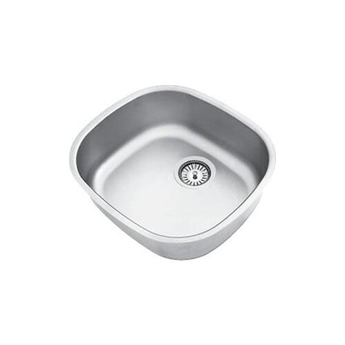 KITCHEN BASINS WASH STAINLESS CHROME SINK 40 X45 / 0.60 MM