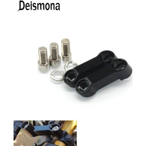 Motorcycle Mirror Riser Extenders Spacers Extension Adapter Adaptor For HONDA CB400 CB600 CB900 CB1000 CB1100 CB1300 CB919