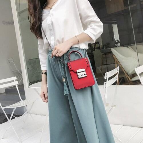 Women Crossbody Shoulder Bags Ladies Hand Bag Mini Phone Bags PVC Leather Handbags Female Messenger Bag