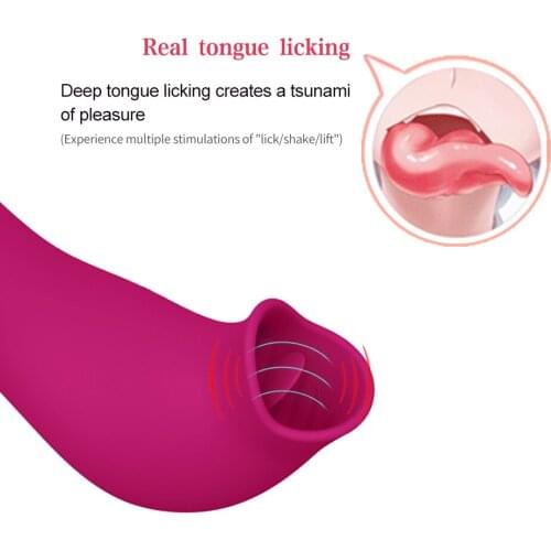 Sucking tongue Naughty toys licking vibrator Sucking Vagina Vibrator for Women Sexual Wellness Oral Sex Toy Vibrating Sucker