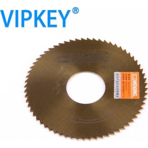 NO:0022 titanizing WENXING key cutter blade 70*22*1.3mm saw blade