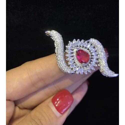 2pcs/lot 22X54MM Womens High Quality Full of zircon accessories, large crystal。Noble and generous