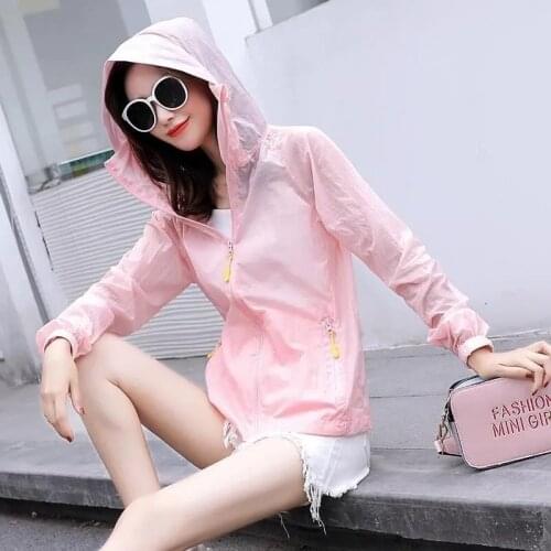 2020 summer new sun protection clothing female tide cycling sun protection clothing large size breathable sun protection shirt