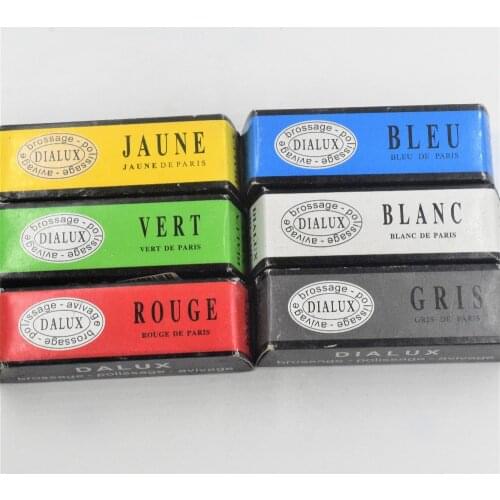 6 PCS SET OF JEWELRY SETS POLISH WAX DIALUX JEWELERS POLISH COMPOSITE POLISH MOLDS GLOSS POLISH ROUGE