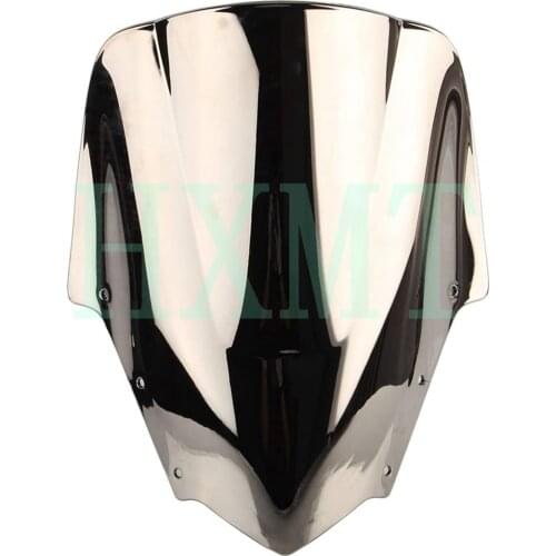 For Yamaha FZ1 Fazer FZ1S FZS1000S 2006 - 2011 2007 2008 2009 2010 silver motorcycle Windshield WindScreen FZS 1000 1000S