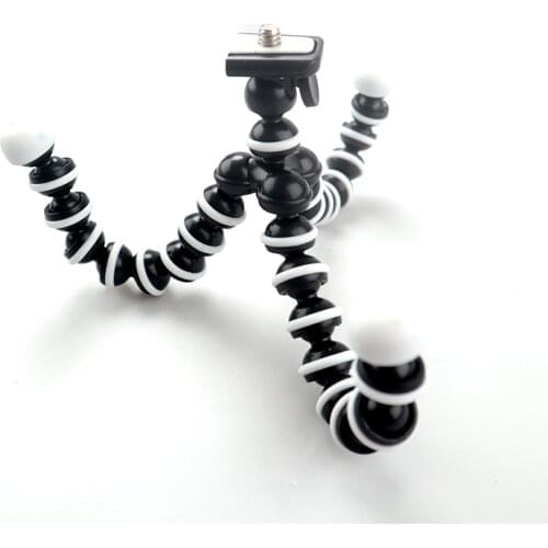 Mini Flexible Octopus Tripod For iPhone Xiaomi Huawei Smartphone Tripod for Gopro 9 8 7 Dji Camera Accessory With Phone Clip
