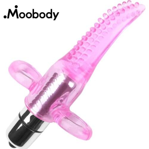 Lip Mouth Tongue Vibrator Finger Stimulate Clitoris G-Spot Massager Oral Licking Masturbation Device Adult Sex Toys For Women
