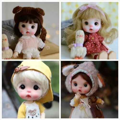 OB11 doll customization 1/8 BJD dolls OB doll DIY polymer clay 2020