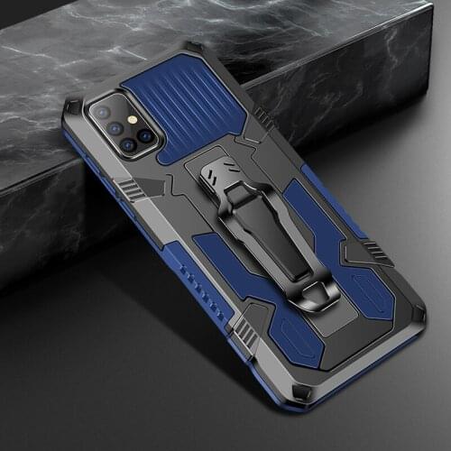 Metal Back Clip Armor Shockproof Fundas Cover for Xiaomi Poco M3 PocoM3 Redmi 9T 9 Power 6.53 Case Stand TPU Coque Shell