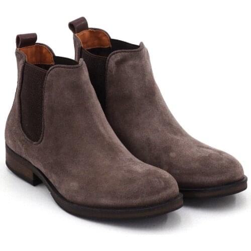 Mens Genuine Leather Boots 2020 Autumn Winter Fashion High Quality Ultra Comfort Made in Turkey