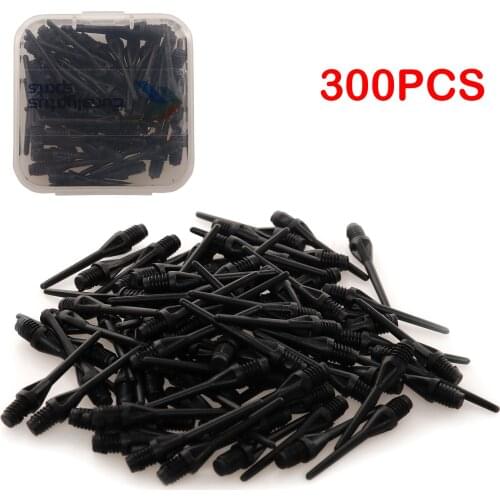 Soft dart tip high quality 300 plastic tips dart accessories electronic board professional