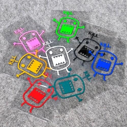 Car Sticker Funny Bear Kill Teeth Auto Window Motorcycle Guitar Luggage Case Decals Stickers