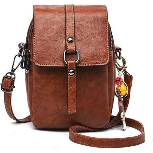 New Shoulder Bag Small Casual Purse Bag with Shoulder Strap for Women Phone Pocket Girl Handbag Mini Shoulder Bags A2-35