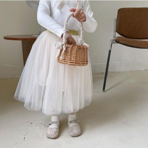 2021 new style girls skirt autumn cotton fashion girls skirts 1-7 years WS236