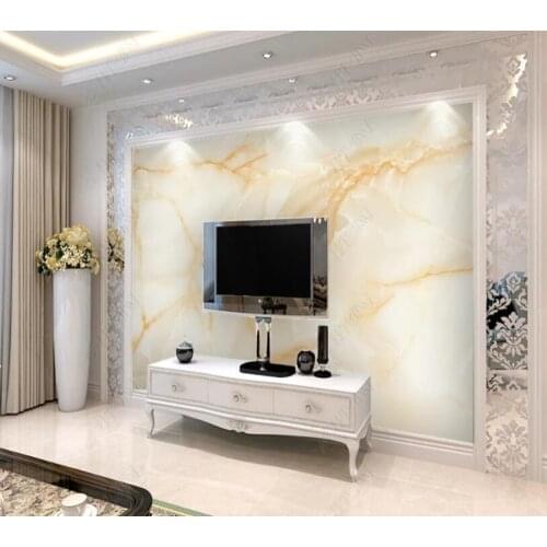 Papel de parede New European style simple marble background wall 3d wallpaper,bedroom KTV bar mural wall decor